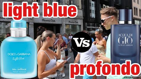 acqua di gio vs light blue